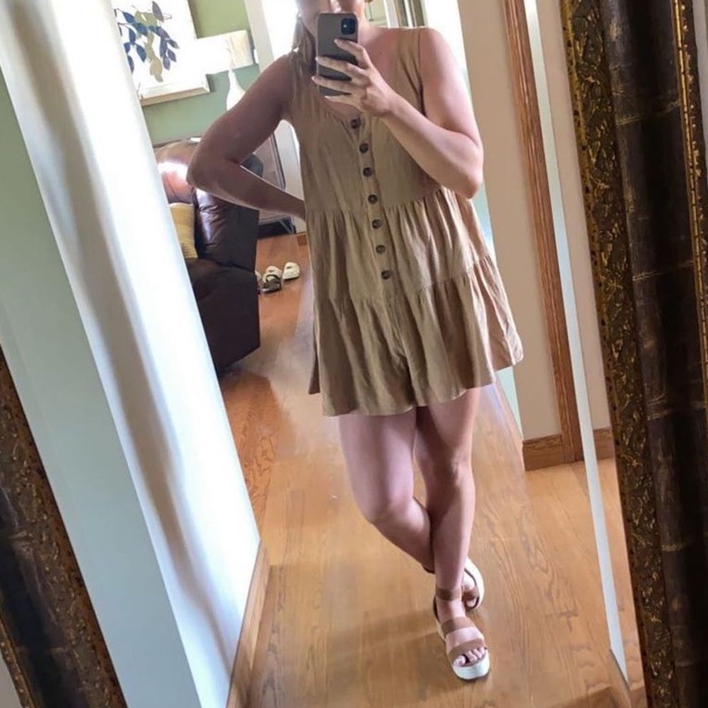 Flowy tank romper